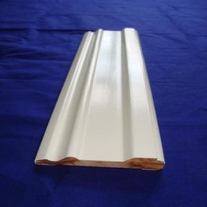 China Interior / Exterior Decoration Wood Baseboard Molding Heat Insulation DG4013 wholesale