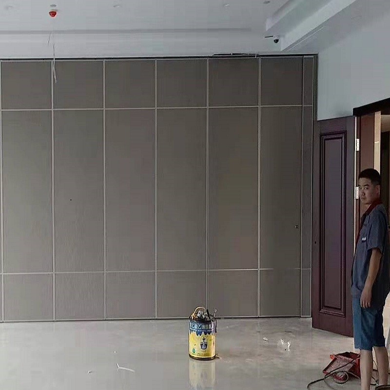 Hotel Soundproof Folding Movable Partition Walls Ballroom Sliding Foldable Wall