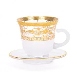 China Luxury Exotic Arabic Style Tea Set Exquisite Turkish Coffee Tea Set on sale