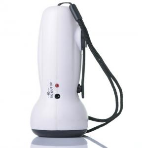 China Dynamo power LED torch/flashlight/flash lamp on sale