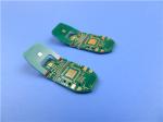 4 Layer Rigid-Flex PCB Built on FR-4 and Poyimide With Immersion Gold and Green