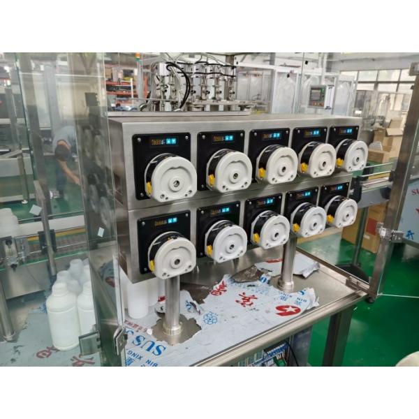 Automatic Pesticide Filler, Bottle Filling Machine for Pesticides Suitable for 500-1500ml PET Bottles, Accuracy ±0.5%, Compliant with GMP and FDA