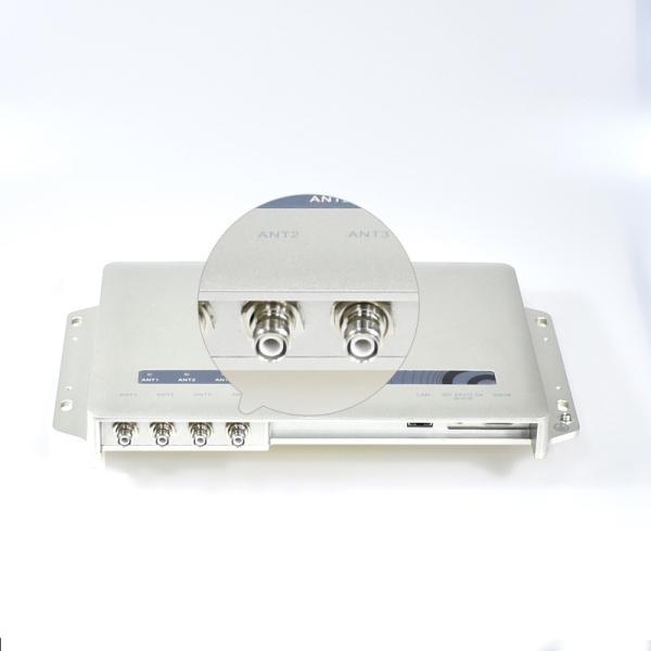 Quality Fixed UHF RFID Reader EPC Global Class 1 Gen 2 Protocol 0-30m Aluminum Alloy Case for sale