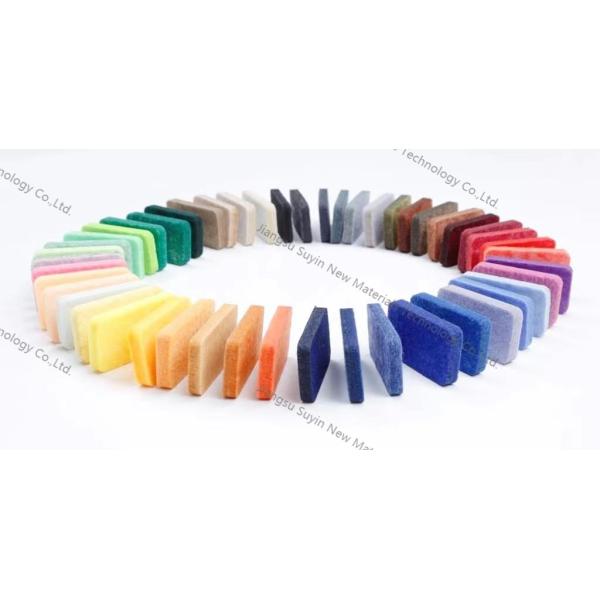 Wall Space Polyester Fiber Firproof Soundproof Wall Panels For Bedroom