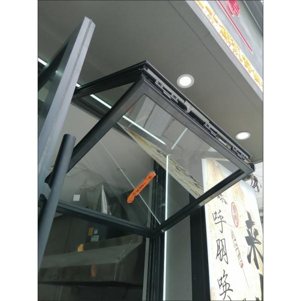 Charm Farmhouse Folding Window Featuring Textured Woodgrain Finishes Complementi