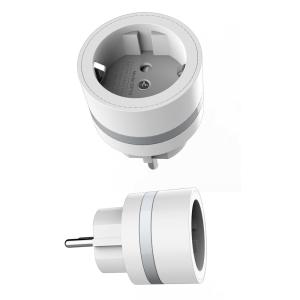 China EU Google Home Wireless WIFI Smart Plug Support Timer / Countdown Functions wholesale