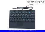 FCC Waterproof Keyboard , Washable Industrial Computer Keyboard With Function