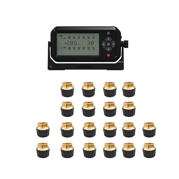 Quality 20 wheel OTR external sensors, repeaters, receivers tire pressure monitoring system for sale