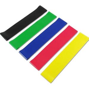 China Home Use Silicone Rubber Resistance Loop Exercise Bands 600*50mm on sale