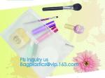 Cheap Frosted PVC Zip Lock Document Bag With Customized Logo，A4 PP /PVC Plastic