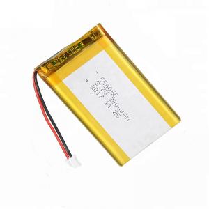 China Toy Cars Lithium Ion Polymer Battery Pack 654065 With Connector on sale