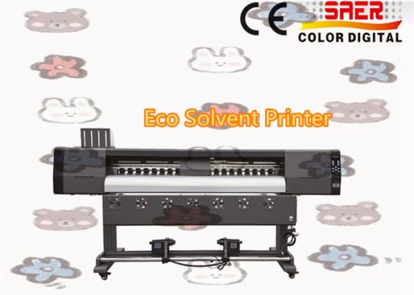 Quality Outdoor Roll To Roll Wide Format Digital Printing Plotter Eco Solvent Inkjet Printer Machine for sale
