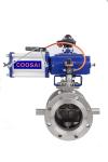 Segment Ball Valve Temperature Range -20C To 200C for Precise Temperature