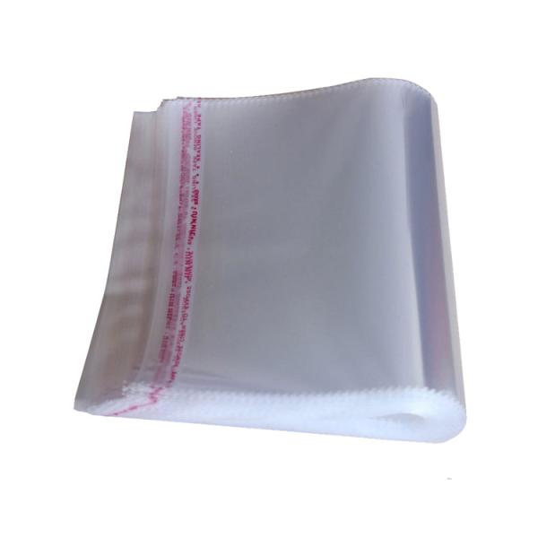 Quality Resealable Poly 1.4 Mil 5'' X 7'' Clear Cello Resealable Bags Self Sealing for sale