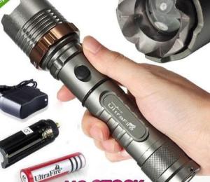 18650 High Power Zoomable 2000 Lms Ultrafire Cree XML T6 Rechargeable Led Flashlight Torch