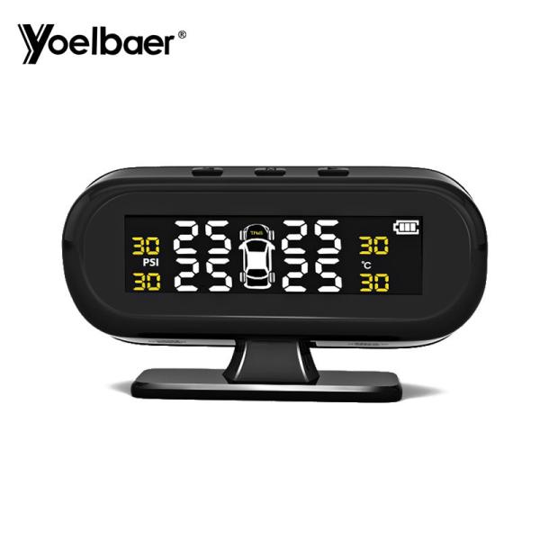Quality Yoelbaer Tpms Tyre Pressure Monitoring System With Color LCD Digital Display for sale
