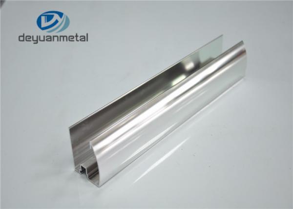 Quality EN755-9 Bright Dip Surface Aluminium Shower Profiles For Bathroom 1.4mm Thickness for sale