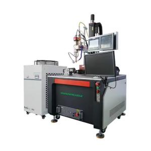 Fiber Laser Welding Equipment 1000w 1500w 2000w 4 Axis Adjustable Wobble
