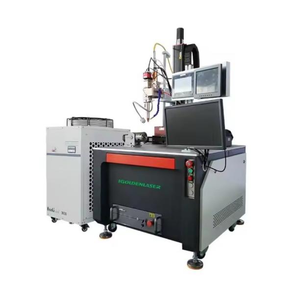 Fiber Laser Welding Equipment 1000w 1500w 2000w 4 Axis Adjustable Wobble
