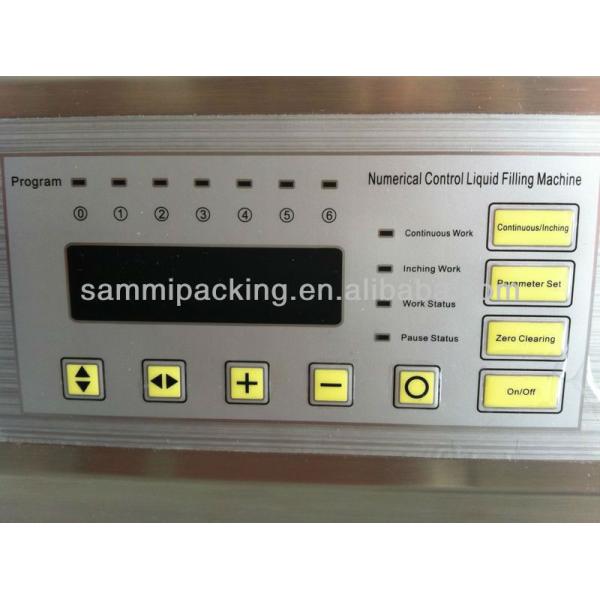 GFK-160 Semi-Automatic Electric Single Head Manual Cup Filler Small Automatic Vacuum Beverage Water/Oil Filling Machine Wood