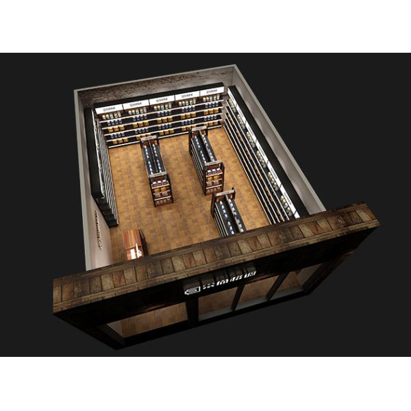 Economical Convenience Store Display Fixtures / Grocery Store Display Racks