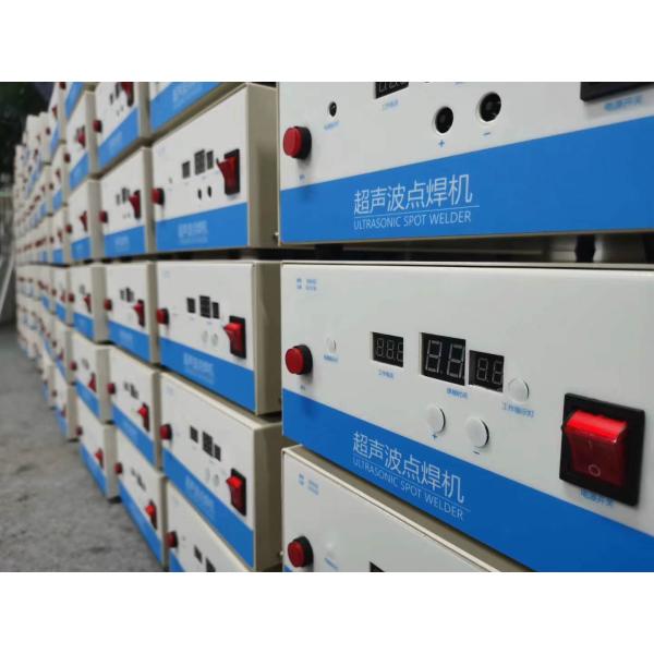 Automatic Ultrasonic Welding Machine , Single / Double Head Spot Welding Machine 800W