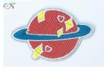 Exquisite Round Shaped Embroidered Punk Patches Sew On Backing For Hoodies