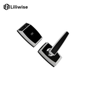 China Split Type Fingerprint Sensor Door Lock Scramble PIN Code Touch Screen wholesale