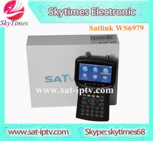 China 2015 New DVB-S2 & DVB-T2 Combo Meter SIGNAL FINDER WS6979 spectrum constellation satellite on sale