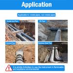 PD300 Utility Underground Pipe Locators Inline Transmitters 8m Depth