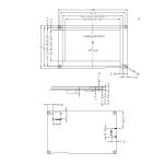 Capacitive Touch 4.3 Inch Lcd Screen HMI Tft Display 480x270 Code Free With Font
