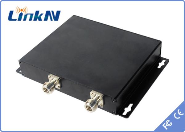 Quality Wireless FHD Receiver HDMI CVBS COFDM Modulation H.264 Dual Antennas AES Encryption DC 12V for sale