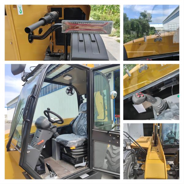 MTH30-70T Telescopic Telehandler 7m Loading Height Reach At 3000kg Lifting Weight