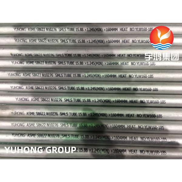 ASME SB622 Nickel Alloy C276 C22 B2 Nickel Alloy Seamless Tube And Pipe For Oil And Petrochemical