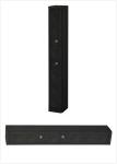 800 W Black Column Array Speakers114dB , Passive Line Array Speakers
