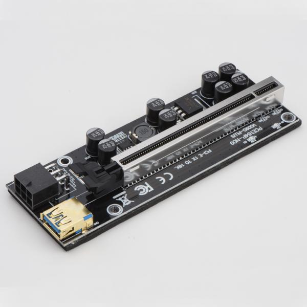 High Quality PCI Express X16 Pci E 009S Plus pcie riser with USB3.0 Cable