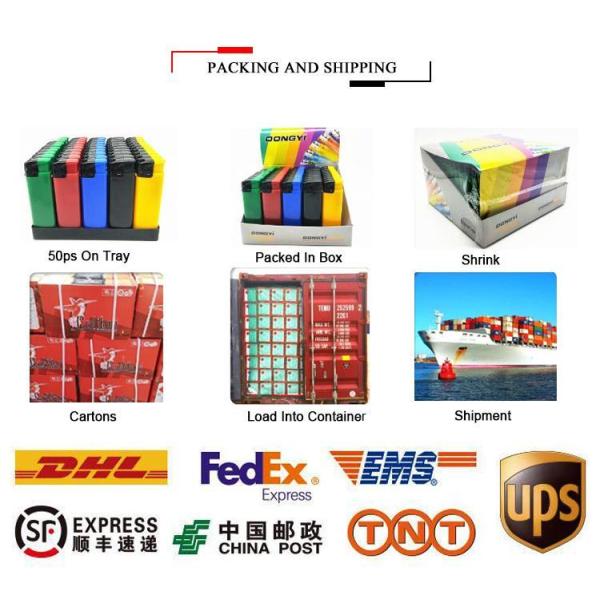 Transparent Color Electronic Lighter Cigarette Plastic Encendedores Lighter Bigger Size