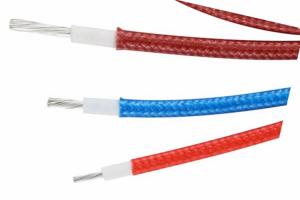 China Heat Resistant Fiberglass Braided Wire UL3550 For Home Appliance Wiring Harness wholesale