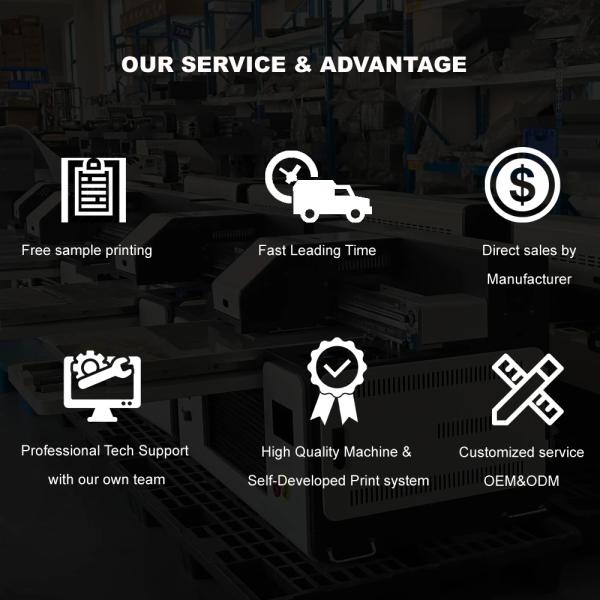 UV DTF Printer With Varnish Color For Phone Case / Gifts / Photo / Ball / Metal / Plastic / Leather / Cup Printing