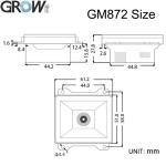 GROW GM872 DC5V 1D/2D QR Barcode Scanner Module USB/UART Interface Bar Code