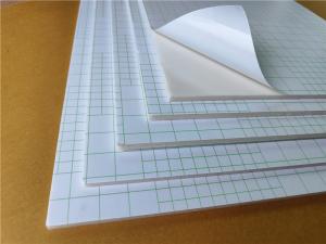 China Recyclable Self Adhesive Foam Board Smooth Surface  White Paper Foam Board on sale