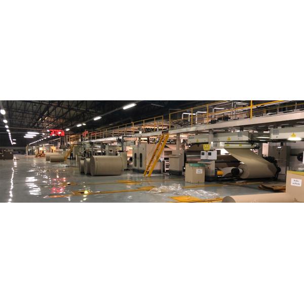 Carton Packaging 5 Ply Corrugated Carton Production Line Machine
