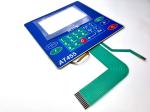 Emboss Type Waterproof Flexible Membrane Control Panel For Testing Controller