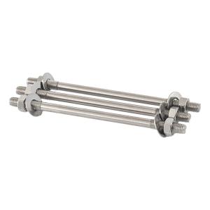 Unified Coarse Thread Threaded Stud Bolts with Hexagon Head Type and ISO9001 Certificate
