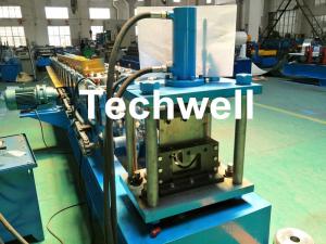 China 15m/Min Round Portable Gutter Machine With PPGI Aluminum Forming Material wholesale