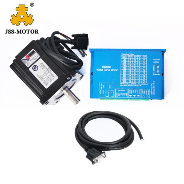 Quality 86hse12n-Bc38 Nema 34 Closed Loop Stepper Motor 12N.M 6A HSS86 For CNC Engraving Milling Mach for sale