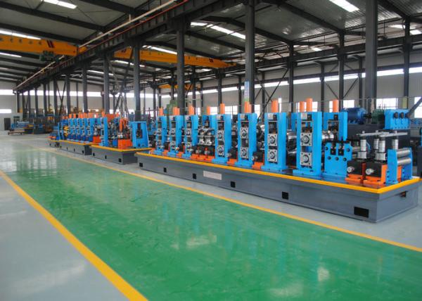 Quality carbon steel Tube Mill Machine / ERW Pipe Mill With PLC Automatic Control System for sale