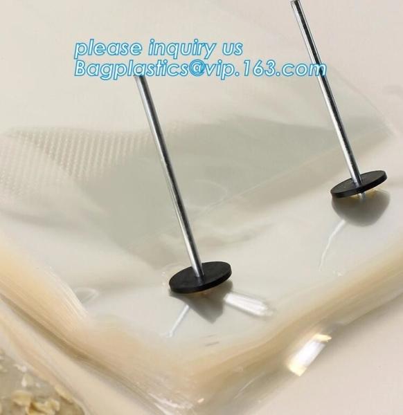 Quality wicket bread bag,reusable customized transparent wicket ice cube bags,clear water proof wicket PE bag,bag with metal str for sale