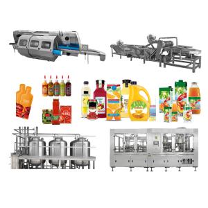 High Capacity Beverage Blending And Packaging Line Aseptic Bottle Filling