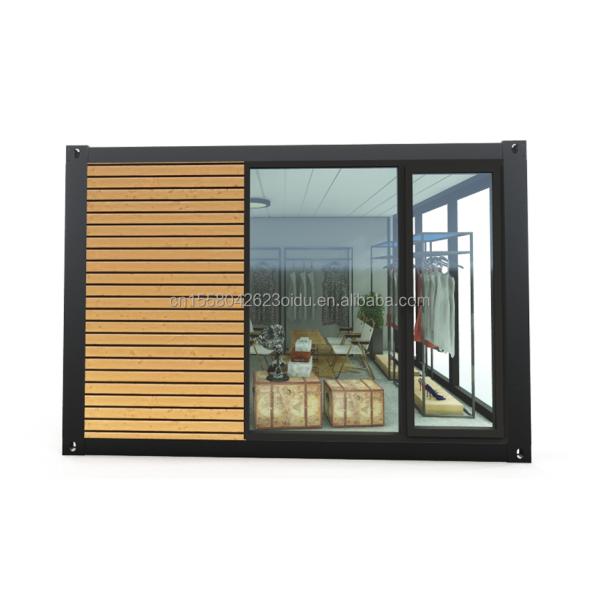 Aluminum Alloy Windows Luxury Modern Wooden Workshop Display Cabinet for Apartment or Holiday House Storage Solution